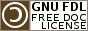 Icono de la GNU Free Documentation License